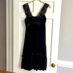 Black lace BCBG dress